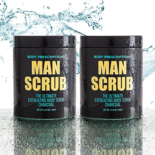 Body Prescriptions Charcoal Foot Scrub 16 oz Exfoliating Skin Treatment - Image 2