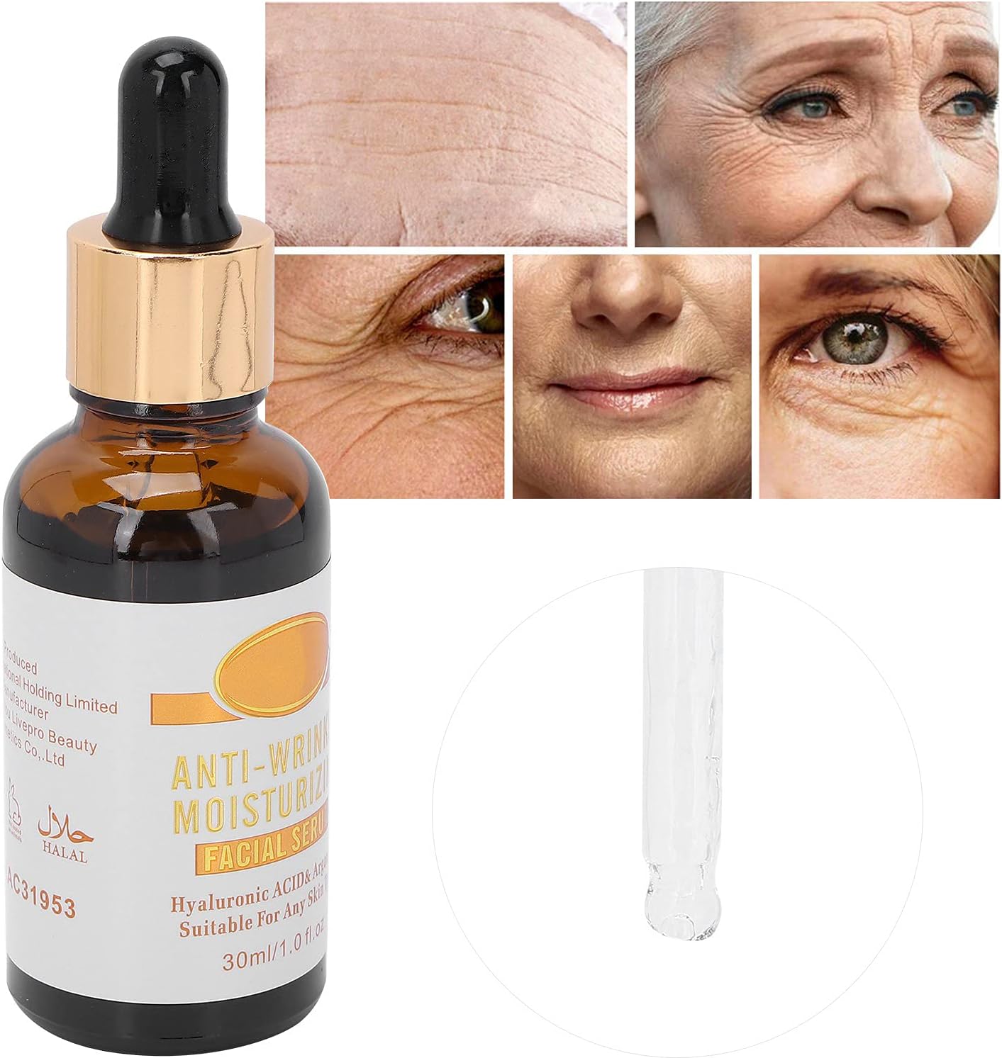 Wrinkle-fighting facial serum with moisturizing benefits. - Image 7