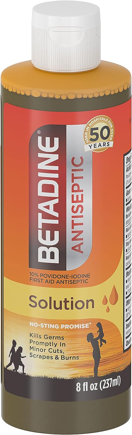 Antibacterial body wash by Betadine