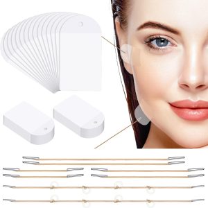 Wrinkle-reducing facial tape for smoother skin.