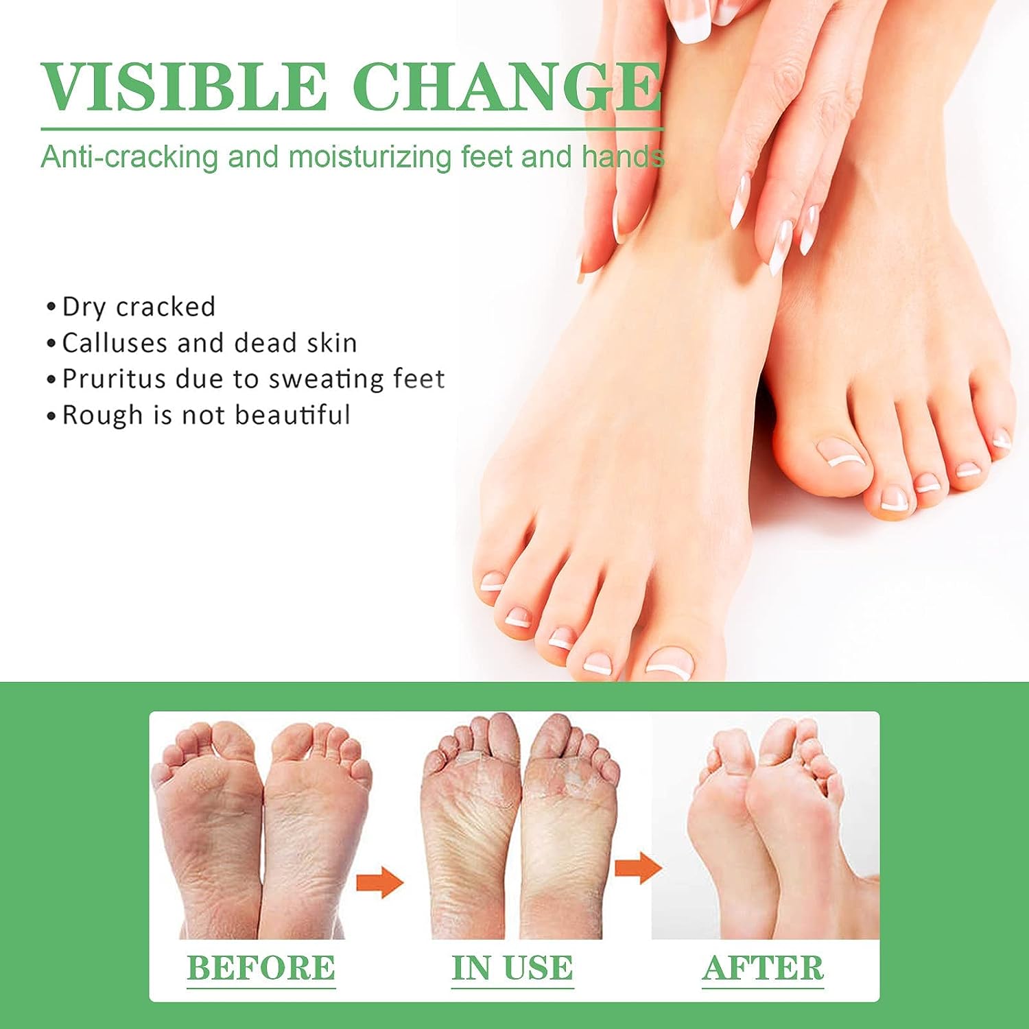 Cream with avocado for soft, moisturized feet. - Image 6