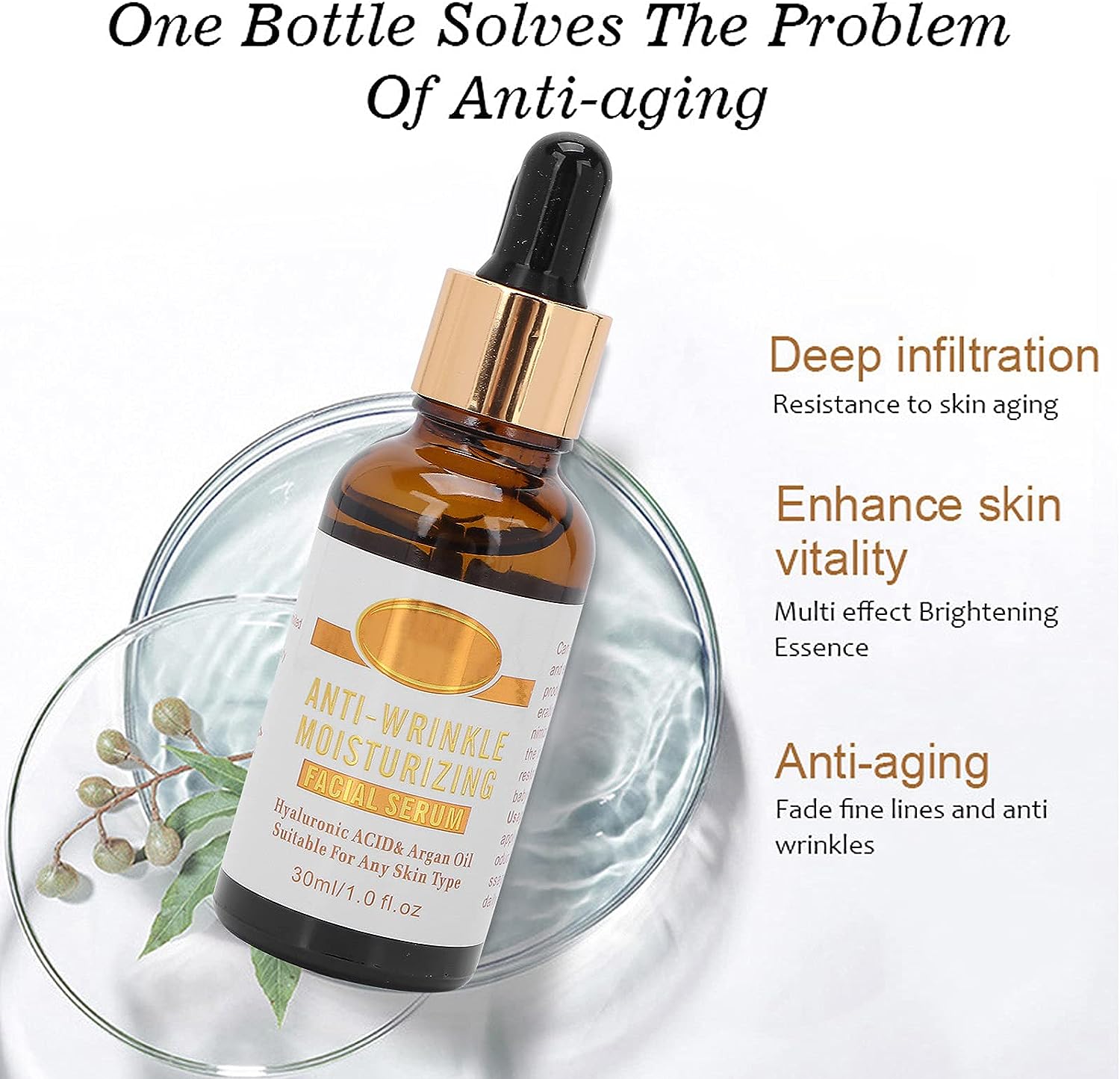 Wrinkle-fighting facial serum with moisturizing benefits. - Image 3