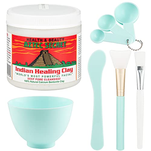 8 oz Aztec Clay Mask Natural Anti-Aging Skin Care Treatment