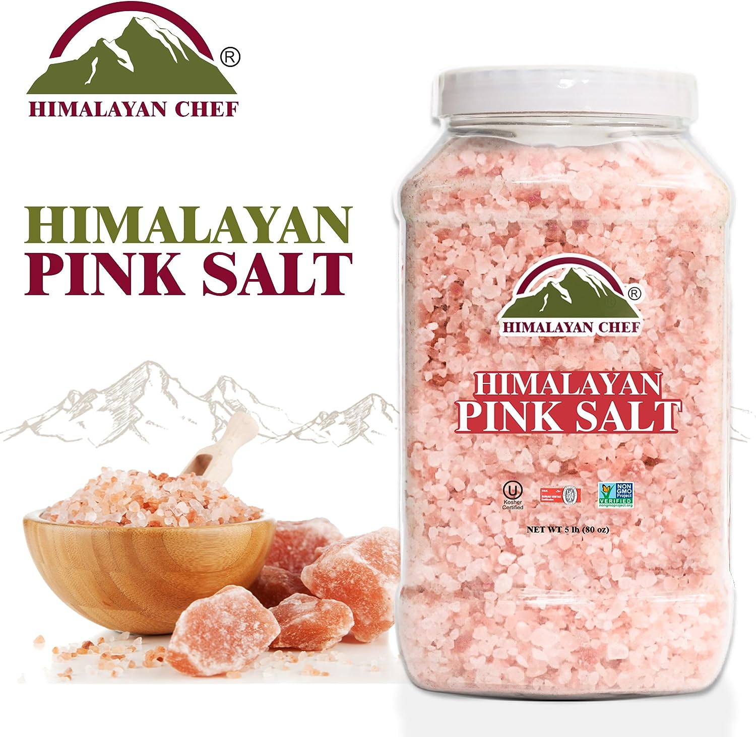 Relaxing Coarse Bath Salt for Soothing Comfort - 1 lb Bag - Image 2