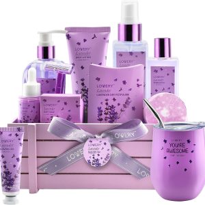Luxurious body cream gift set for ultimate pampering experience.