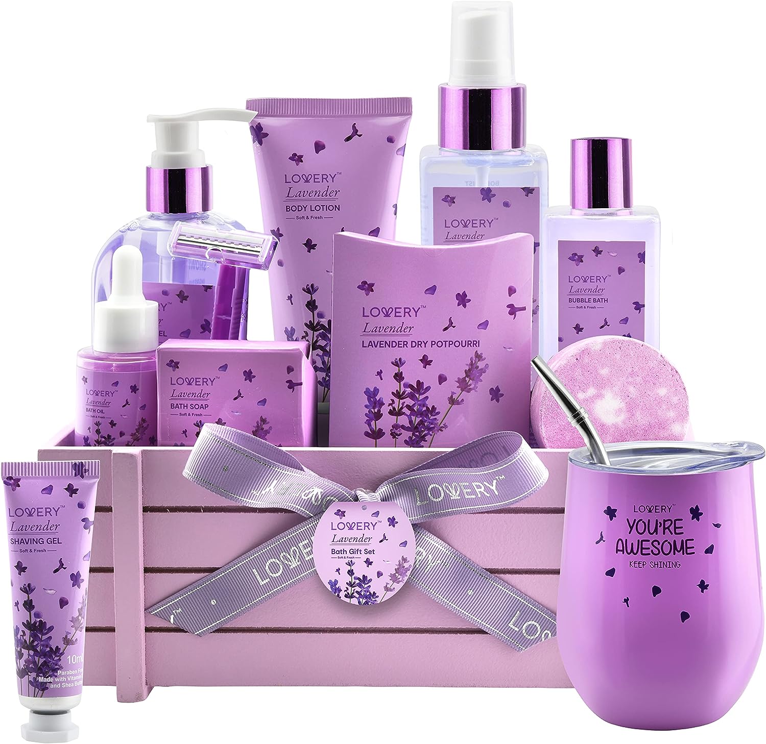 Luxurious body cream gift set for ultimate pampering experience.