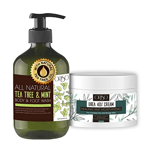 Ahava Tea Tree Oil Foot Cream 3.4 oz Moisturizes and Refreshes Tired Feet