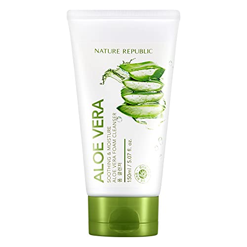 Nature Republic Soothing 300ml Aloe Vera Body Cream for Hydration