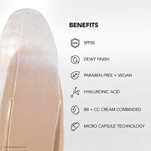 Hydrating Lightweight Anti-Wrinkle BB Cream for Smooth Skin 50ml - Image 2