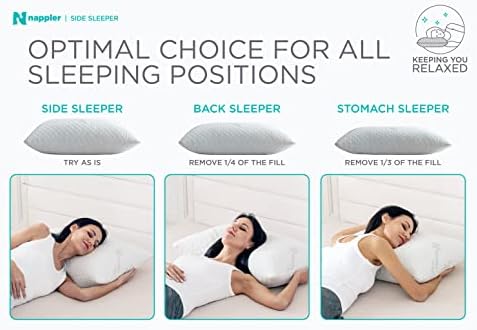 Arden Side Sleeper Pillow for Comfortable Support - Ideal for Side Sleepers - Image 6