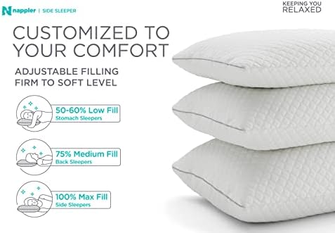 Arden Side Sleeper Pillow for Comfortable Support - Ideal for Side Sleepers - Image 5