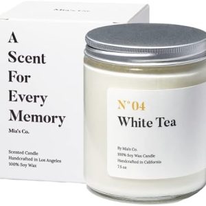 Arden White Tea Candle: Relaxing Home Scent