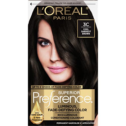 Argan Oil Infused Dark Chocolate Brown Permanent Hair Dye Kit