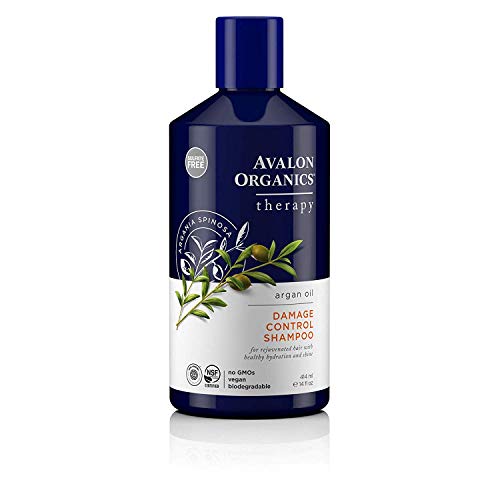 Avalon Organics Argan Oil Shampoo for Damage Control 12.5 oz