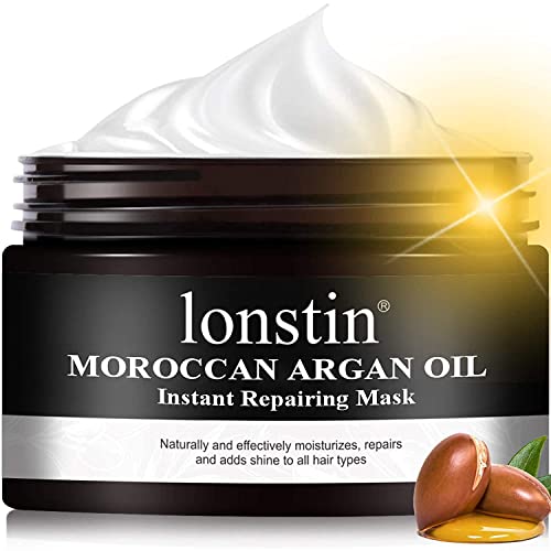 Argan Oil Deep Conditioner for Hair Nourishing and Repair, 16 oz