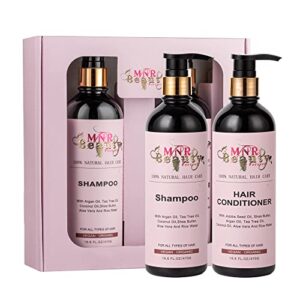 Nourishing 3-Piece Argan Oil Hair Care Set for Moisturizing and Healthy Shine