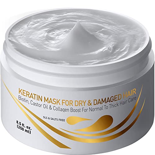 Deep Repair Nourishing Argan Oil Hair Mask for Damaged Hair 8 oz