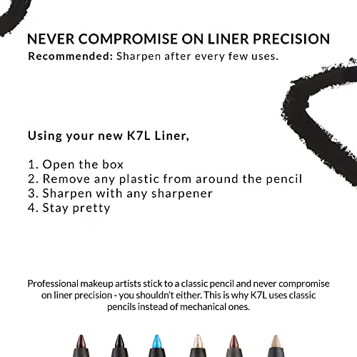 Art Deco Liquid Eyeliner Pen, Bold and Precise Black Lines - Image 6