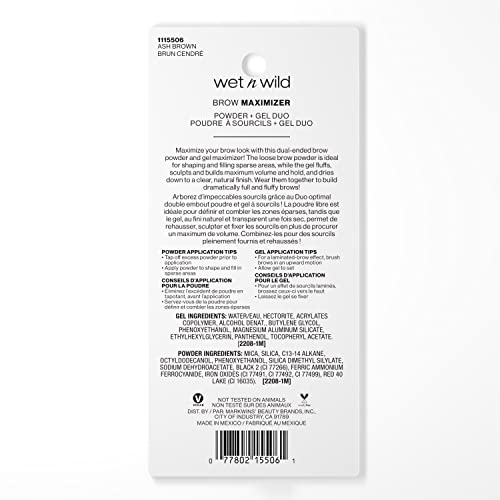 Ash Brown Brow Gel: Defines and shapes eyebrows. - Image 9