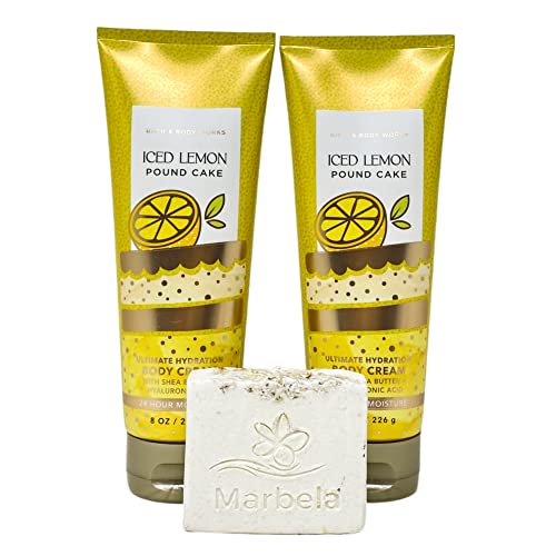 Bath & Body Works Yellow 8 oz Hydrating Body Cream for Soft Skin