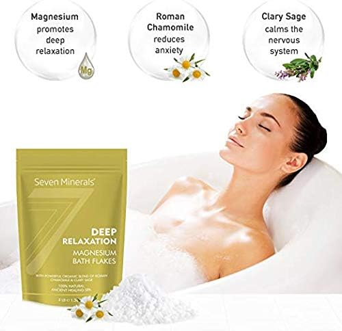 Soothing Epsom Salt Bath Soak for Muscle Relief 2lb Bag - Image 3