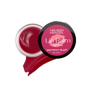 Beetroot Tinted Lip Balm for Natural Hydration and Color 0.5oz