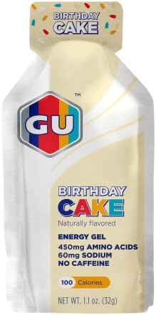 Birthday Cake scented shower gel.