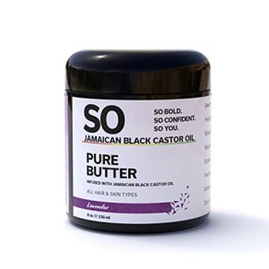Deeply Moisturizing Black Castor Oil Hair Grease for Intense Scalp and Strand Nourishment
