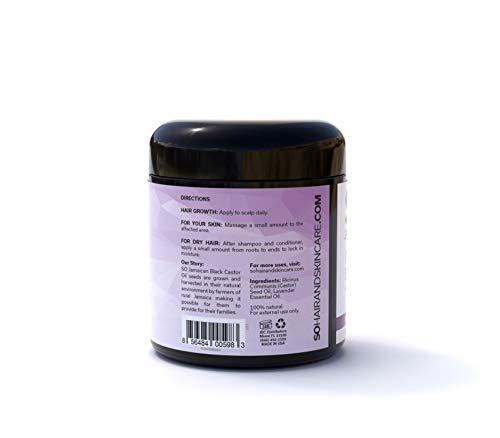 Deeply Moisturizing Black Castor Oil Hair Grease for Intense Scalp and Strand Nourishment - Image 3
