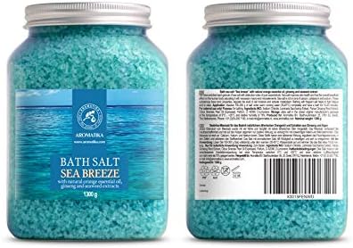 Calming Blue Bath Salts for Ultimate Relaxation and Rejuvenation 16 oz - Image 8