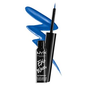 Vivid Blue Liquid Eyeliner for Dramatic Eye Definition 10ml