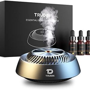 Car oil diffuser for on-the-go aromatherapy.