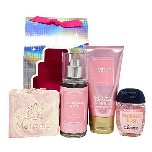 Bath and Body Works Champagne Toast Body Cream 8 oz for Deeply Hydrated Skin