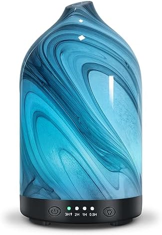 Colorful oil diffuser for pleasant aromas.