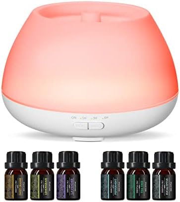 Compact Ansin oil diffuser for aromatherapy.