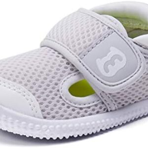 Cream baby shoes for little ones.