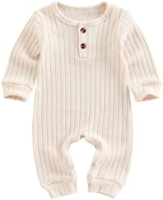Cream Knitted Baby All-In-One
