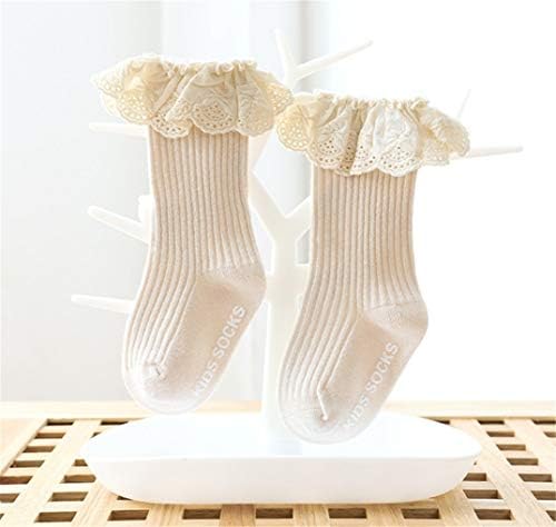 Cream long socks for babies. - Image 4