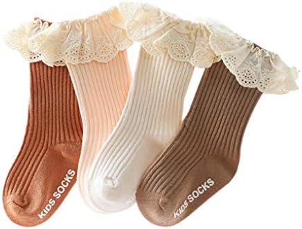 Cream long socks for babies. - Image 6