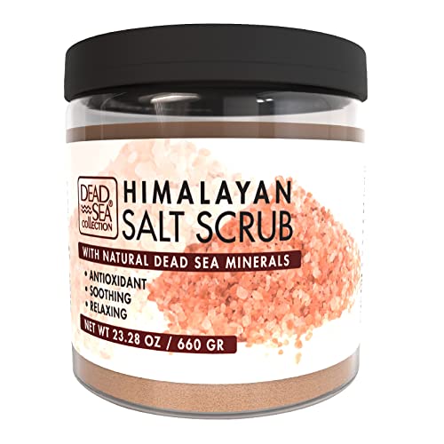 Exfoliating Dead Sea Salt Body Scrub for Smooth Skin 16oz