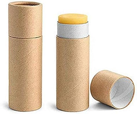 Eco-friendly lip balm tubes made of Kraft material. - Image 3
