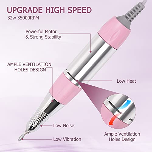 Rechargeable Electric Pedicure Set Professional Nail Care with Multiple Attachments - Image 5