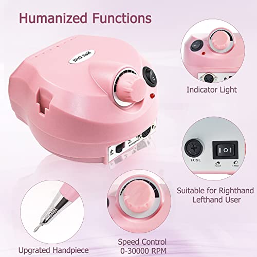 Rechargeable Electric Pedicure Set Professional Nail Care with Multiple Attachments - Image 2