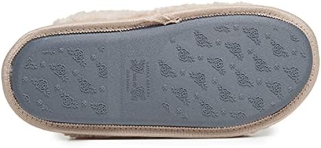 Elizabeth Arden Women's Soft Memory Foam Comfort Slippers Cozy Design Size Medium - Image 3