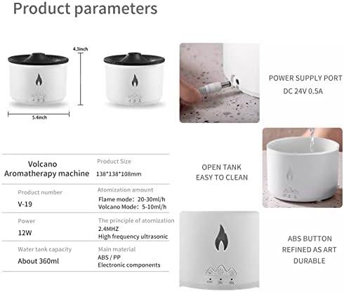 Essential Oil Diffuser with Aroma Lamp - Image 7