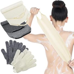 Exfoliating Body Scrub Glove for Smooth Skin Gentle Exfoliation for All Skin Types