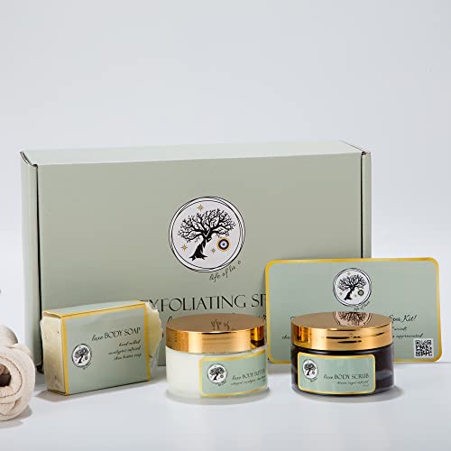 Exfoliating kits for smooth, glowing skin.