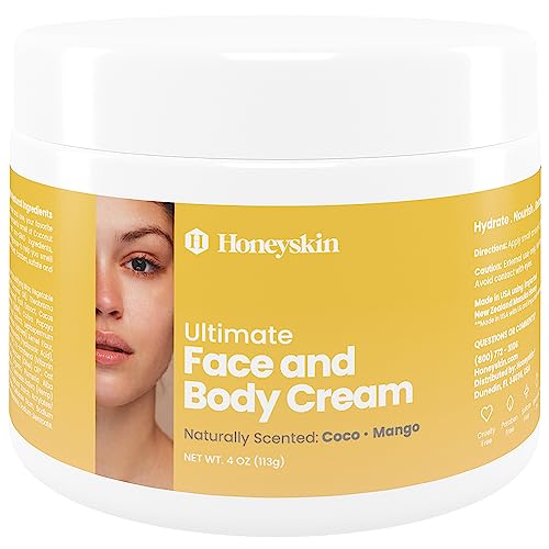 Luxurious Face and Body Cream 8 oz - Deep Hydration and Skin Nourishment