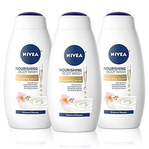 Floral-scented body wash for a refreshing shower experience.