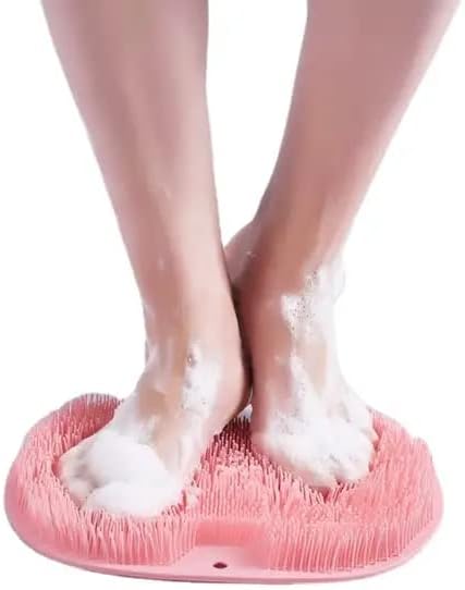 Exfoliating Foot Scrub Brush for Bath and Relaxation - Medium Bristle Hardness